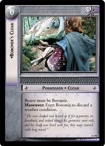 Boromir's Cloak